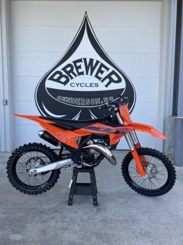 New 2025 KTM 125SX