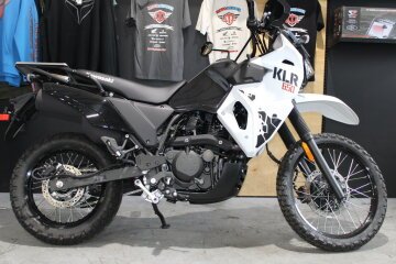 New 2025 Kawasaki KLR650 ABS