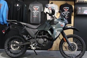 New 2025 Kawasaki KLR650 ABS