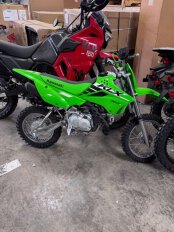 New 2025 Kawasaki KLX110R