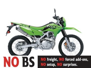 New 2025 Kawasaki KLX230 S ABS