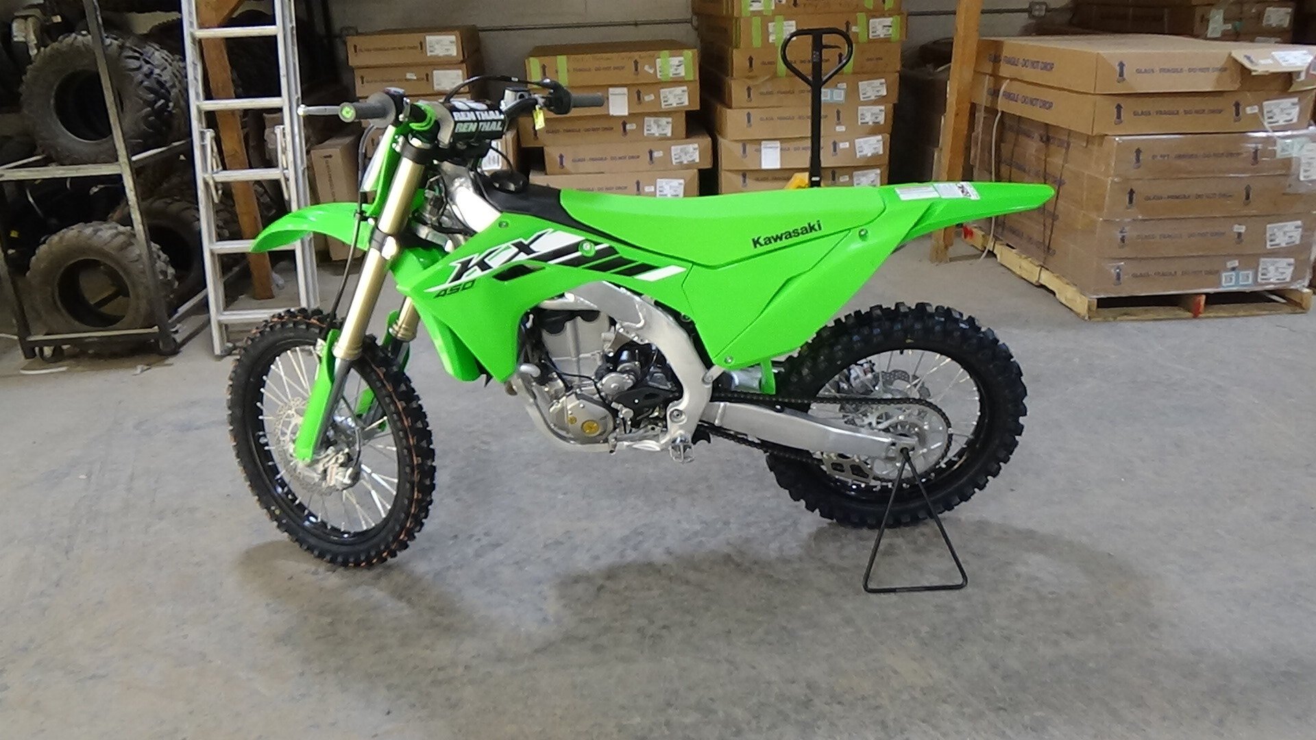 New 2025 Kawasaki KX450