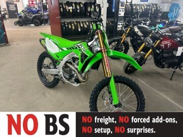 New 2025 Kawasaki KX450 SR
