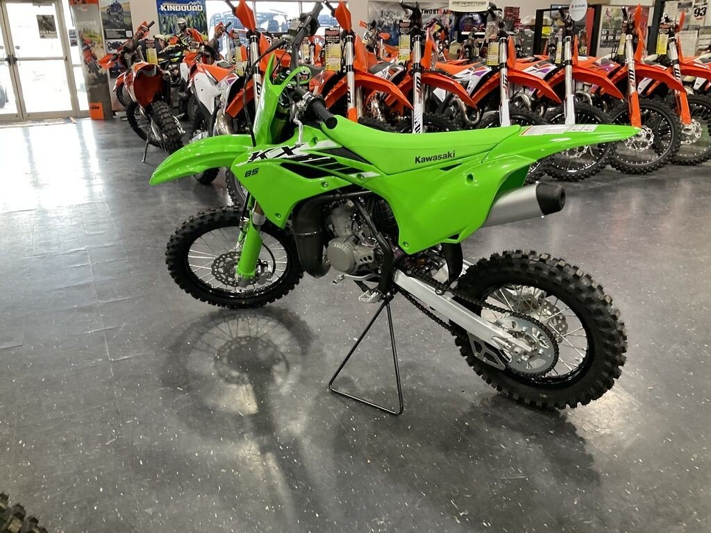 New 2025 Kawasaki KX85