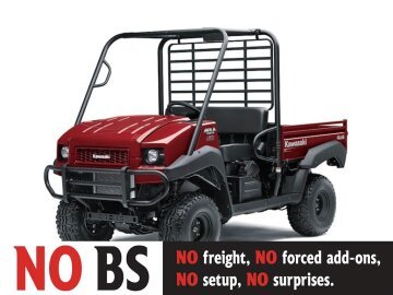 New 2025 Kawasaki Mule 4010 4X4