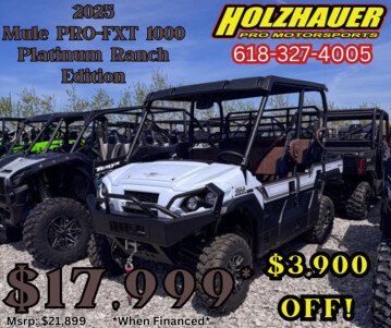 New 2025 Kawasaki Mule PRO-FXT