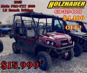 New 2025 Kawasaki Mule PRO-FXT