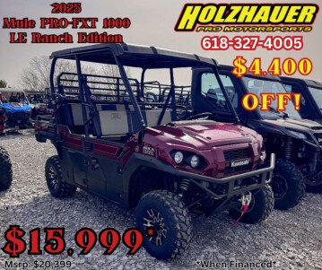 New 2025 Kawasaki Mule PRO-FXT