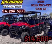 New 2025 Kawasaki Mule PRO-FXT