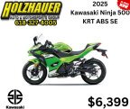 Thumbnail Photo 1 for New 2025 Kawasaki Ninja 500