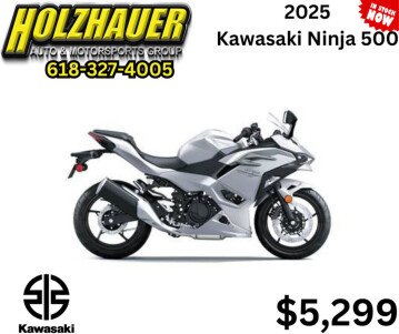 New 2025 Kawasaki Ninja 500