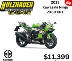 Thumbnail Photo 1 for New 2025 Kawasaki Ninja ZX-6R