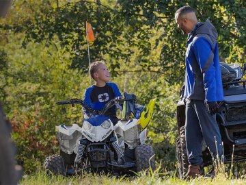 New 2025 Polaris Outlaw 110