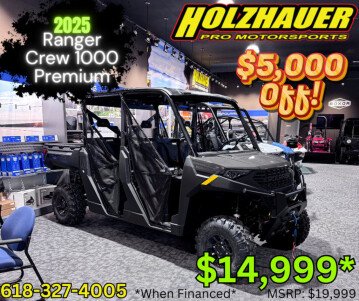 New 2025 Polaris Ranger Crew 1000