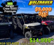New 2025 Polaris Ranger Crew 1000