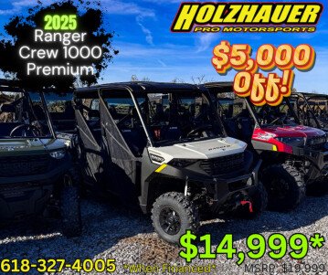 New 2025 Polaris Ranger Crew 1000