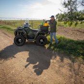 New 2025 Polaris Sportsman 450 H.O. EPS