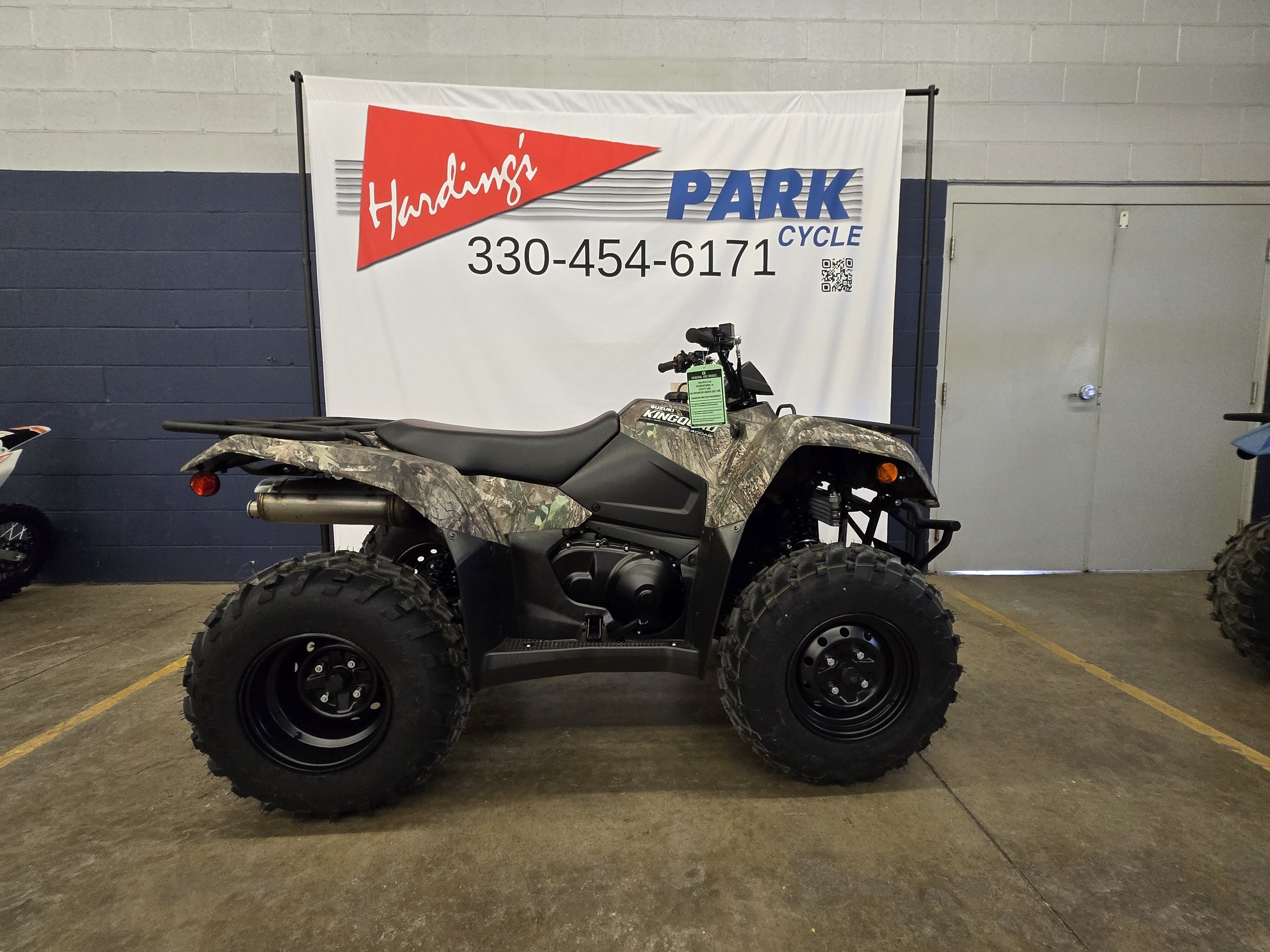 New 2025 Suzuki KingQuad 400