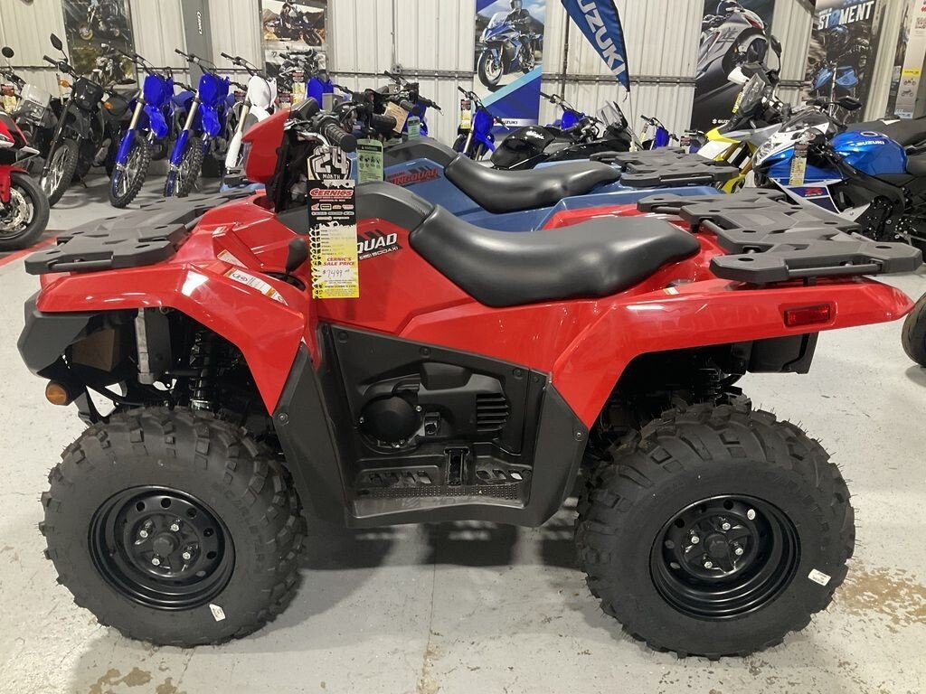 New 2025 Suzuki KingQuad 500