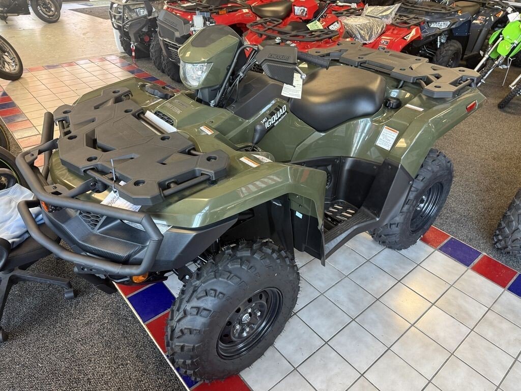 New 2025 Suzuki KingQuad 500
