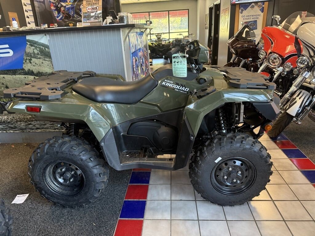 New 2025 Suzuki KingQuad 750