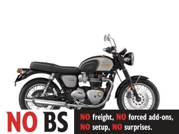 New 2025 Triumph Bonneville 1200 T120 Elvis Presley Limited Edition