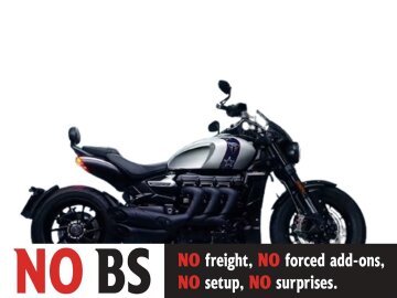 New 2025 Triumph Rocket III Storm