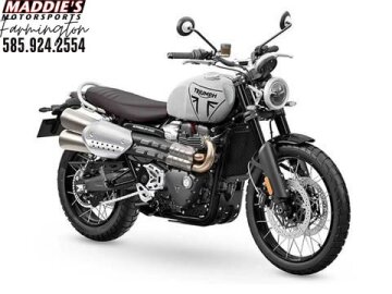 New 2025 Triumph Scrambler 1200 X