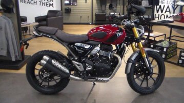 New 2025 Triumph Scrambler