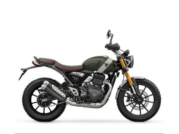 New 2025 Triumph Scrambler 400 X