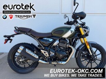 New 2025 Triumph Scrambler 400 X