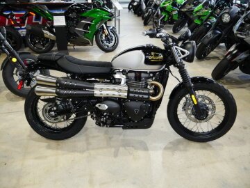 New 2025 Triumph Street Scrambler