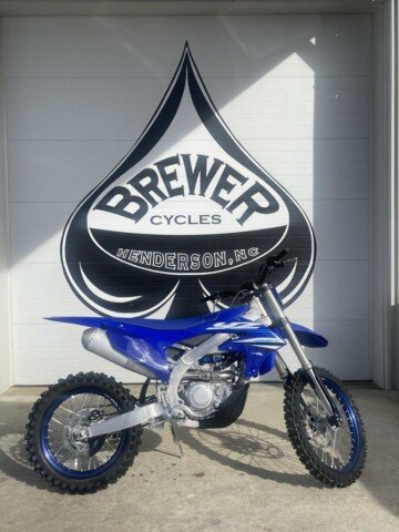 New 2025 Yamaha YZ450F