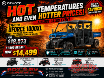 New 2026 CFMoto UForce 1000