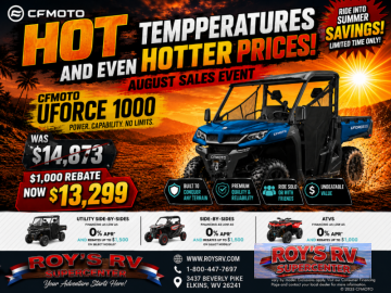New 2026 CFMoto UForce 1000