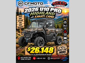 New 2026 CFMoto UForce 1000