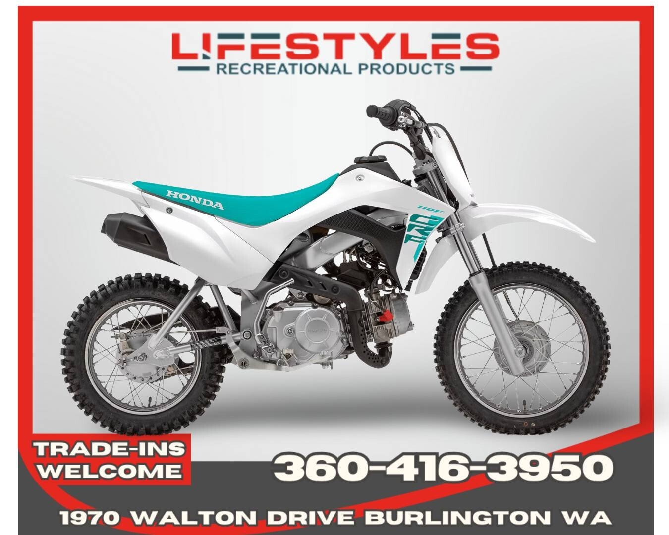 New 2026 Honda CRF110F