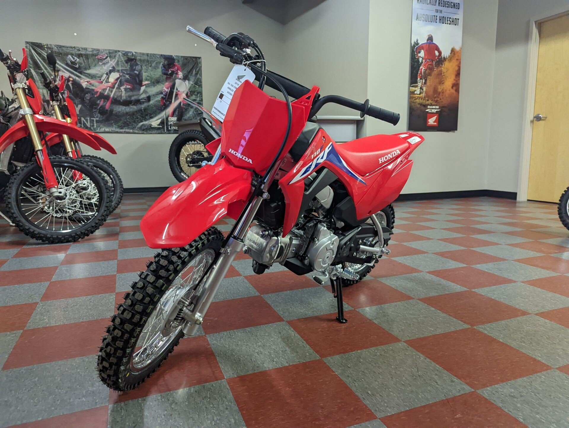New 2026 Honda CRF110F