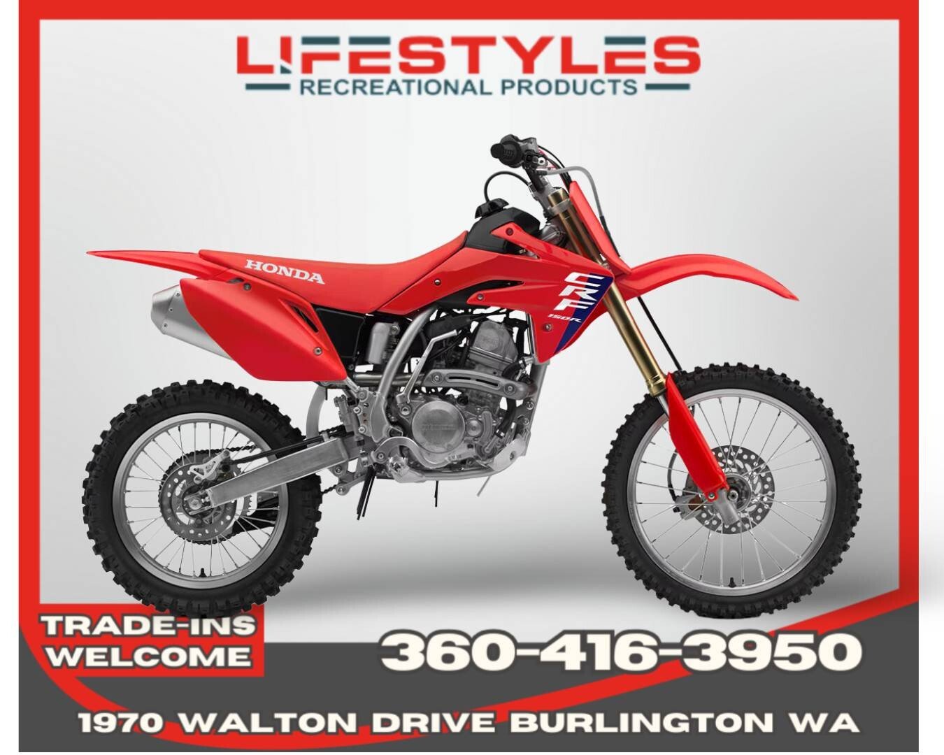 New 2026 Honda CRF150R Expert