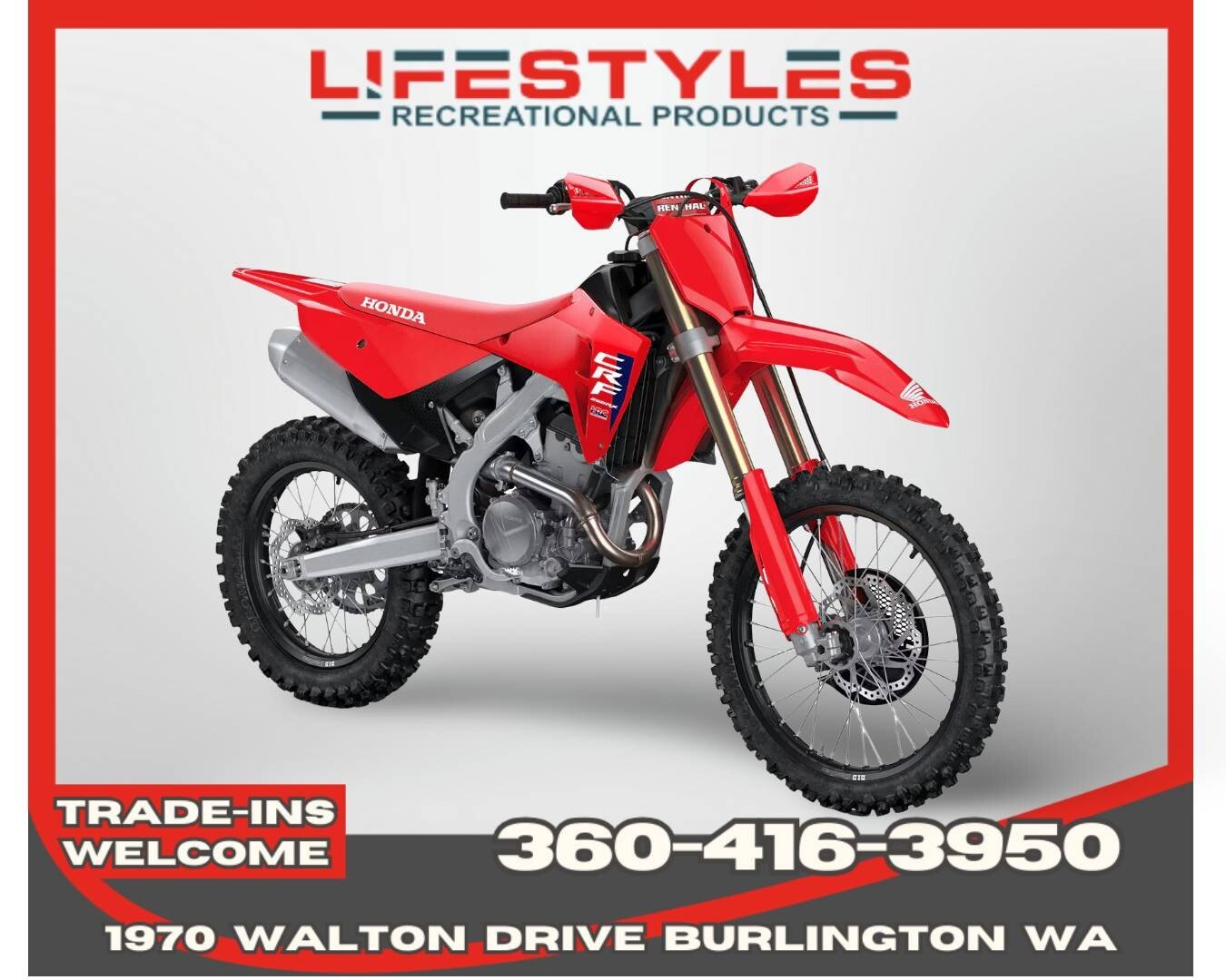 New 2026 Honda CRF250R