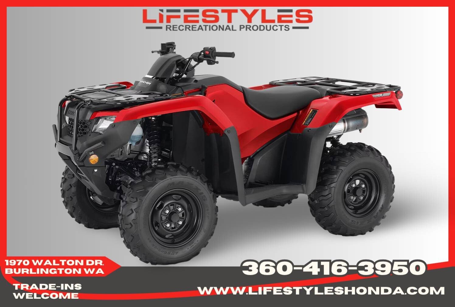 New 2026 Honda FourTrax Rancher 4x4