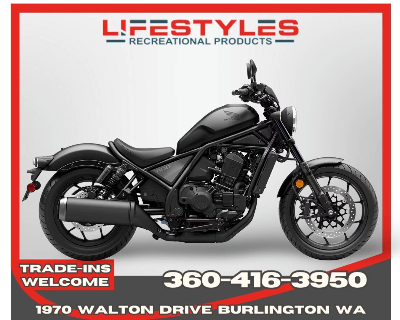 New 2026 Honda Rebel 1100 DCT