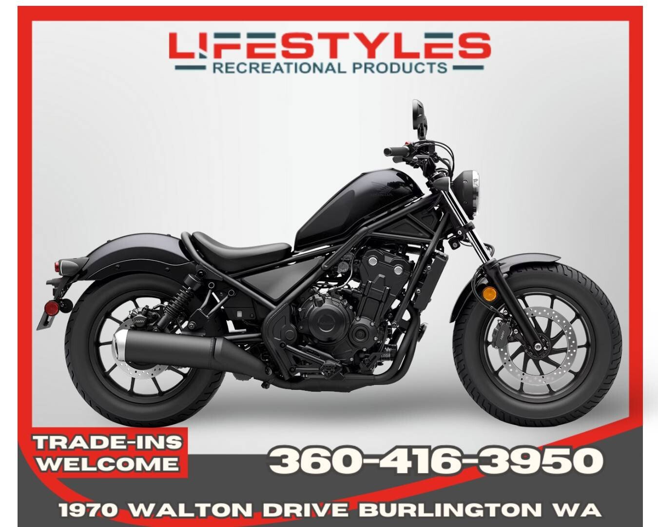 New 2026 Honda Rebel 500 ABS