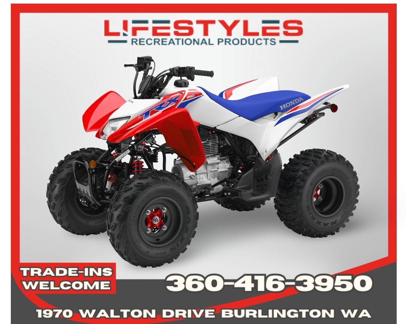 New 2026 Honda TRX250X