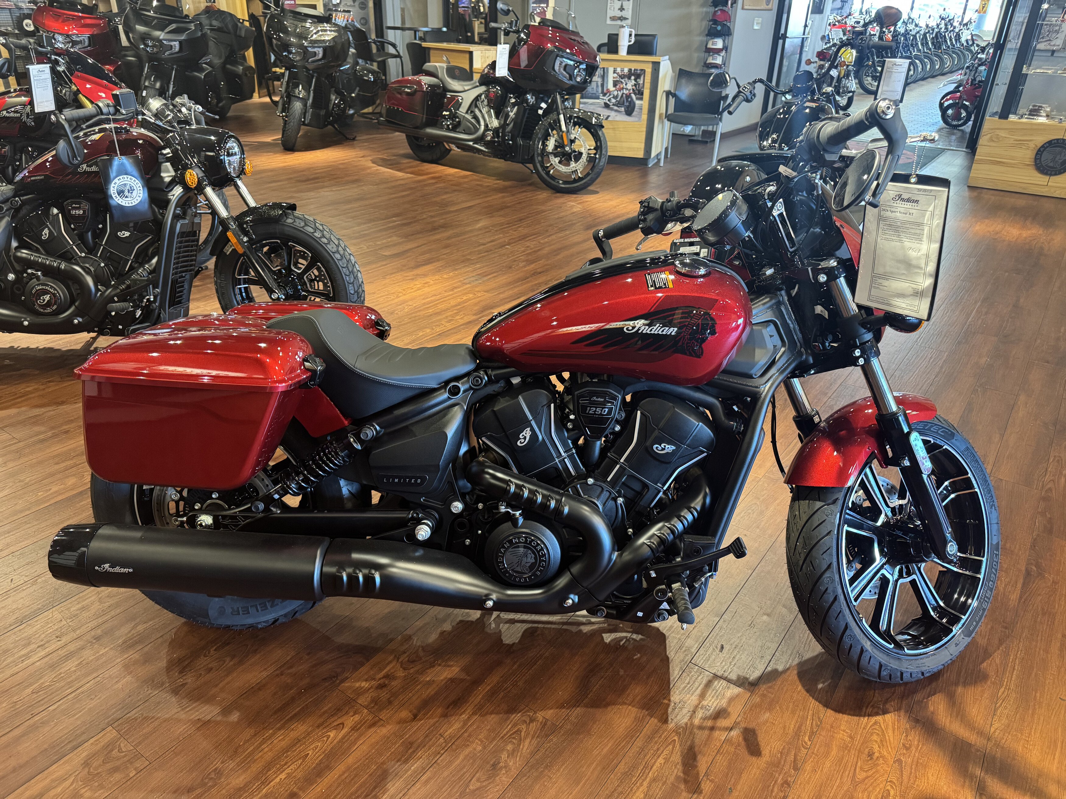 New 2026 Indian Scout Sport Scout RT Limited +Tech