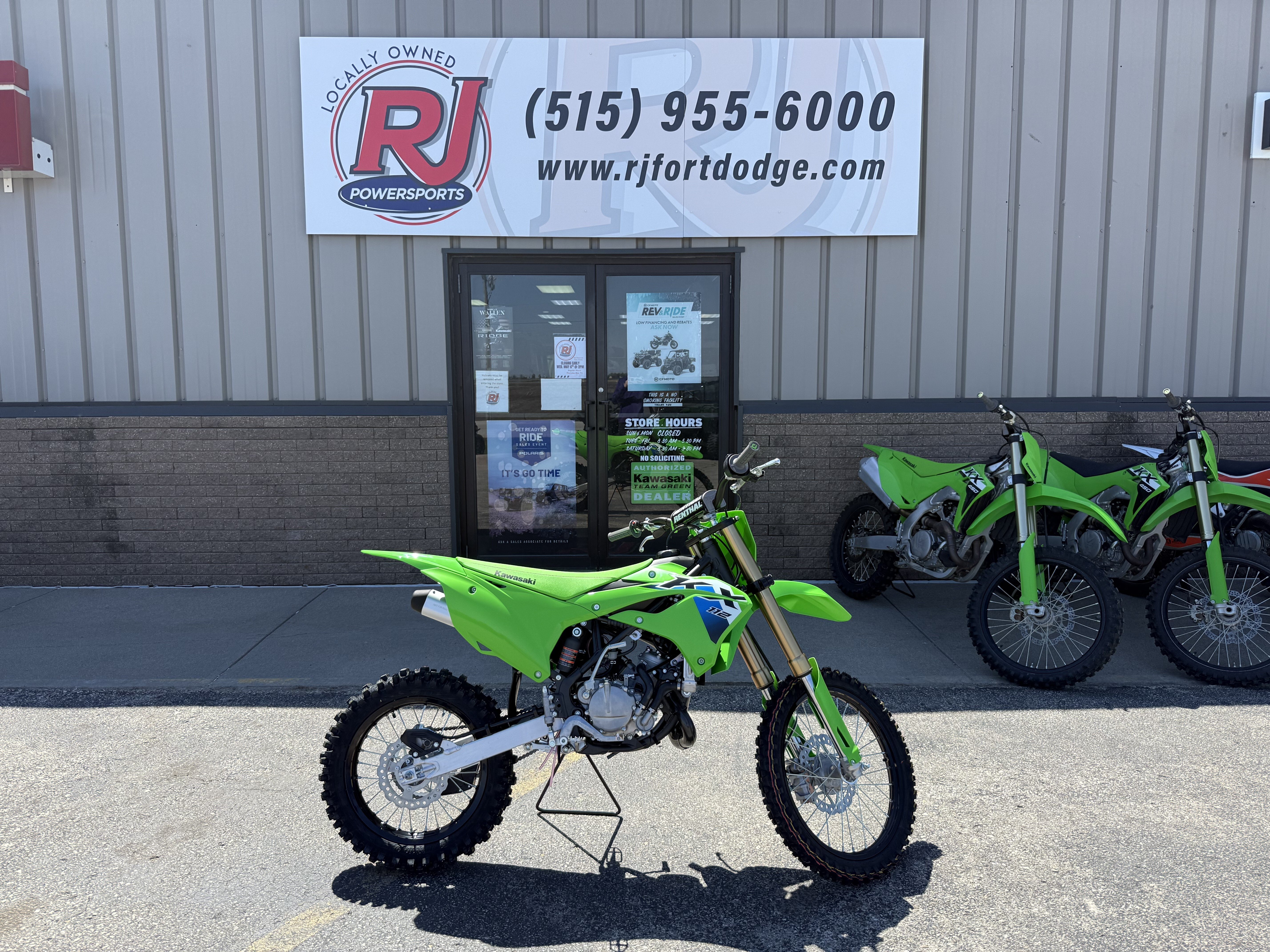 New 2026 Kawasaki KX112