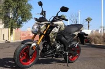 New 2026 Kawasaki Z125 Pro