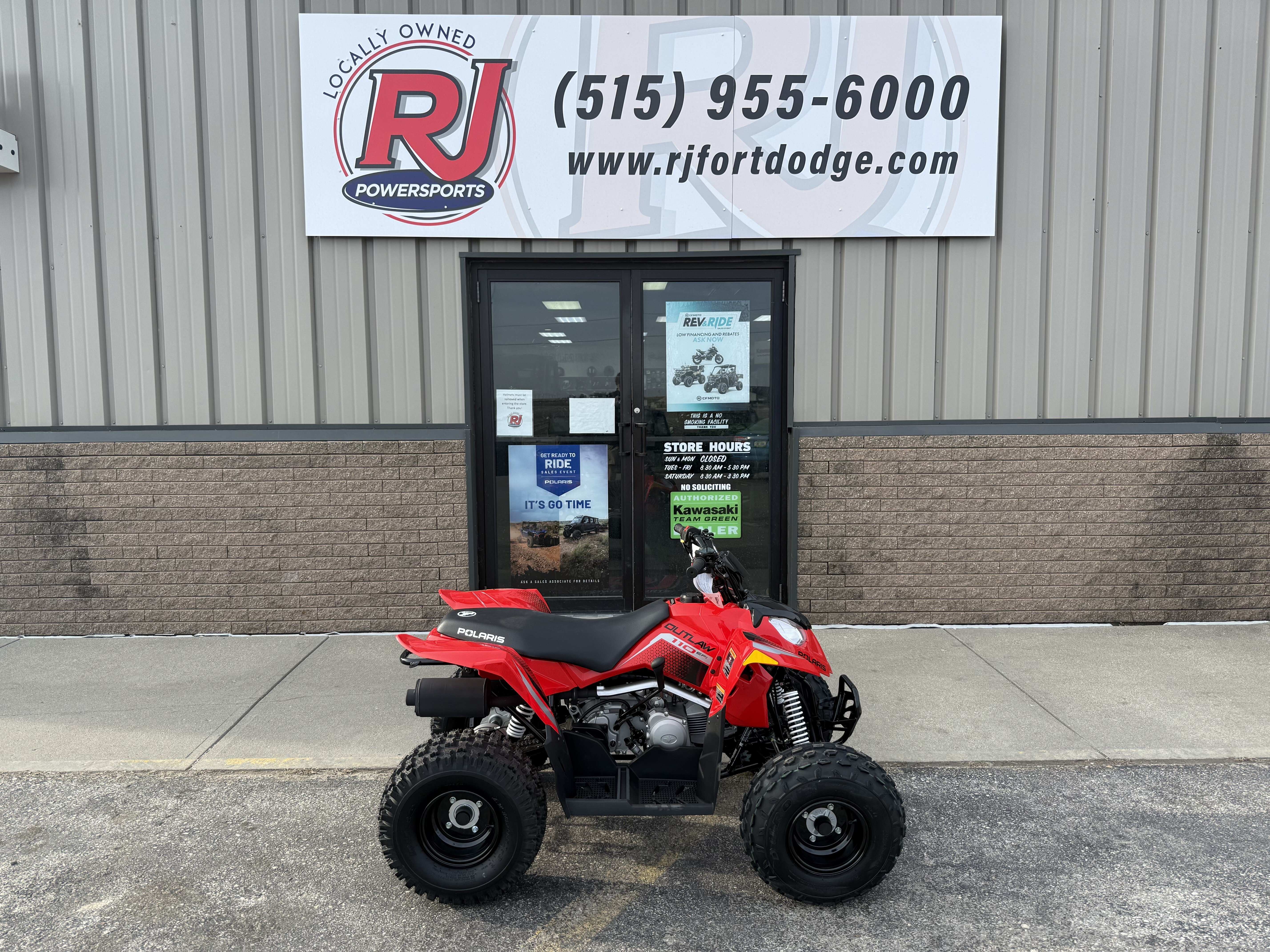 New 2026 Polaris Outlaw 110