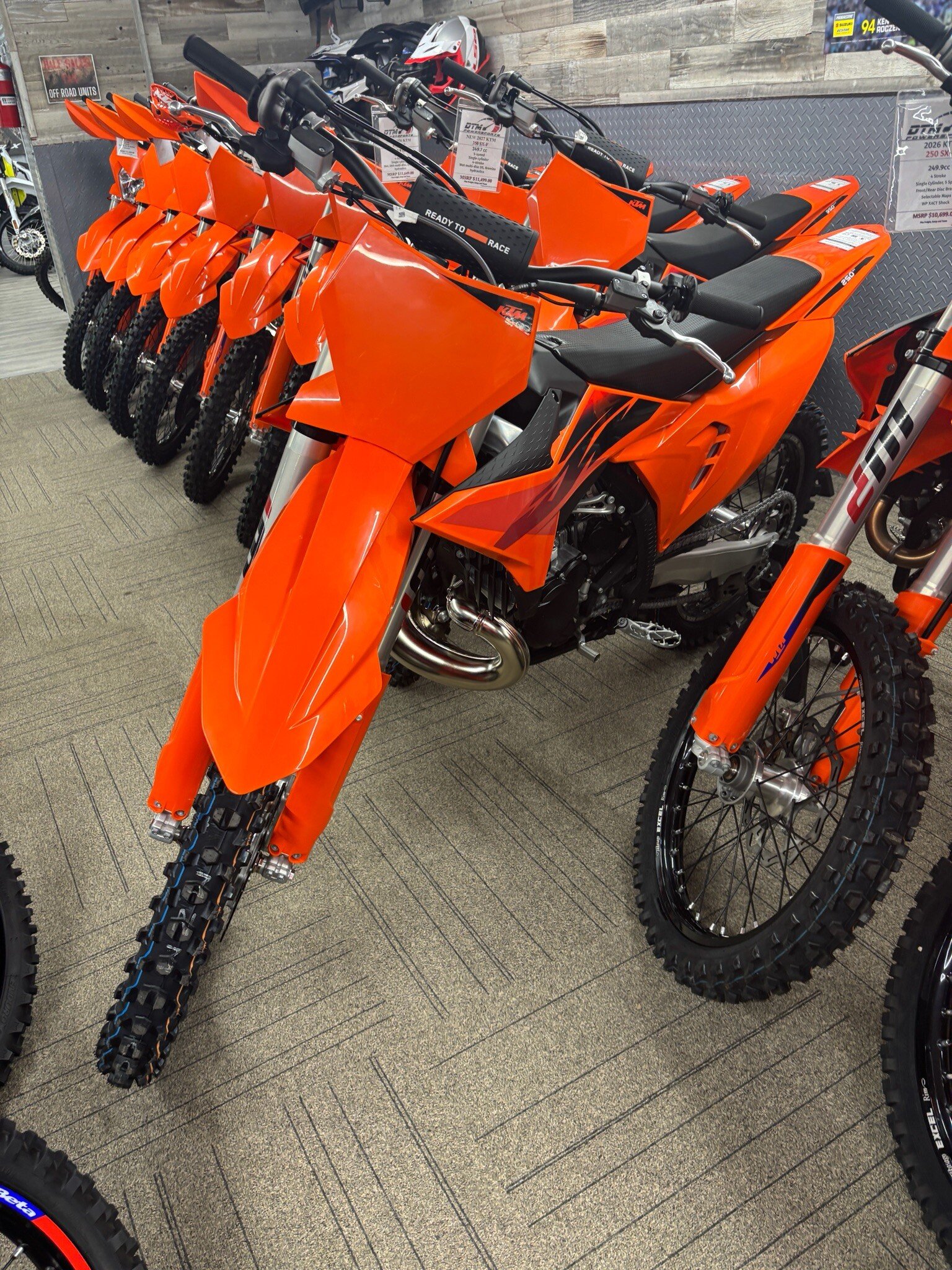 New 2027 KTM 250SX