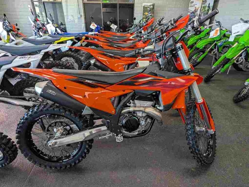 New 2027 KTM 450SX-F